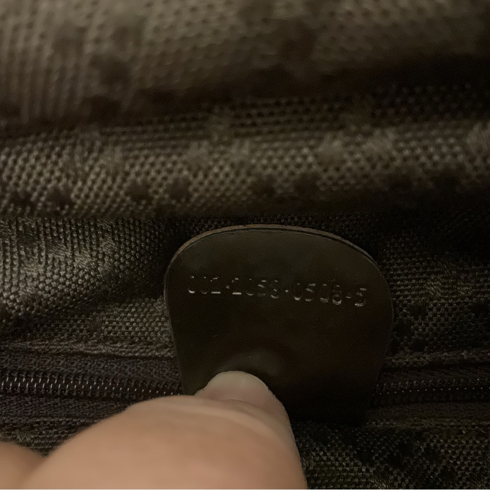 GUCCI Brown/Black Canvas Bamboo Double Handle - Picture 13 of 14